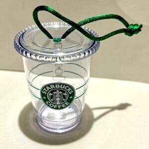2009 mini Starbucks Iced Coffee ornament